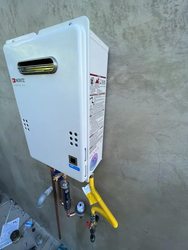 Tankless water heater installation for Lexington homes